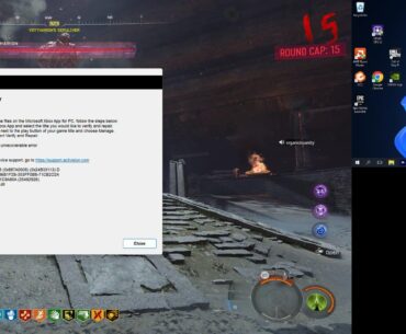 Directx error at boss fight.