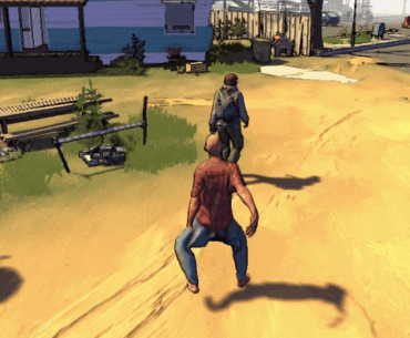 I'm making a game about crackheads, where you battle your friends in weird homemade vehicles.