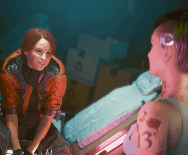 V could be the most stone-cold killer but one glance at Judy and she turns meek as a kitten.