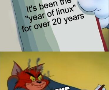 nO! 2026 HaS tO bE ThE yEaR oF lInUx!!1!