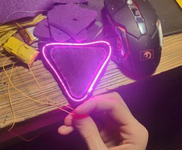LED pride patch