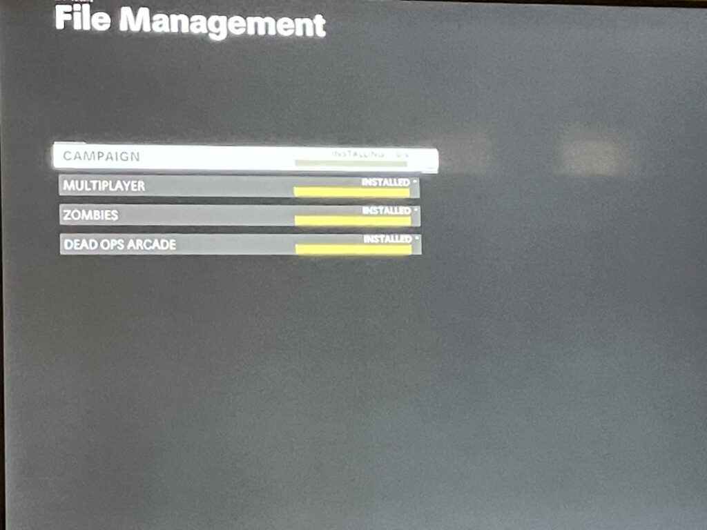 Can’t play campaign