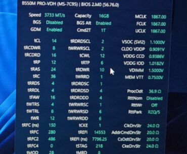 Ddr4 timing