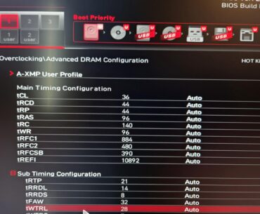 Question about XMP/manual overclocking.