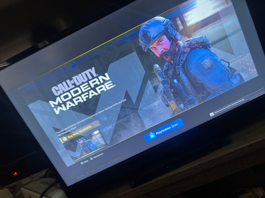 Modern warfare purchase ps4