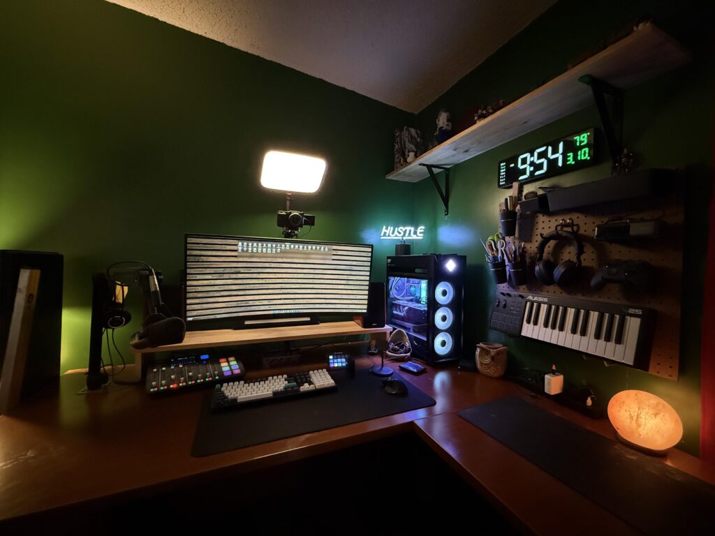 My work and play space