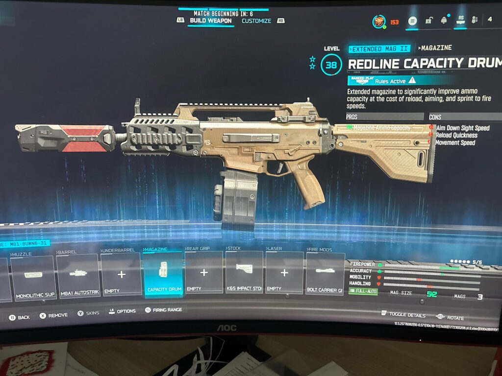 M8a1 not attaching 52 rounds