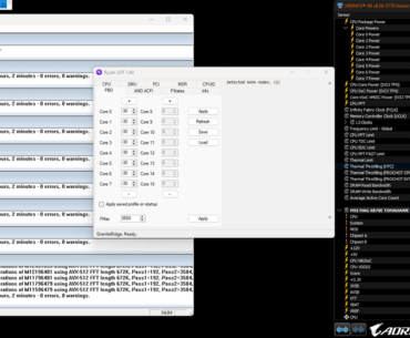 Prime95 Small FFT 7 Hours with PBO -30 on the 9850X3D. (Ran longer than I intended).