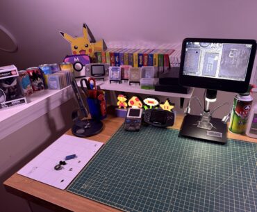 I just started a complete living Pokédex project. Here’s the current battlestation