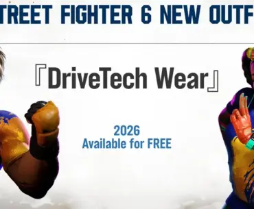 New DriveTech Wear outfits in development for all characters in Street Fighter 6, to be distributed to players for free