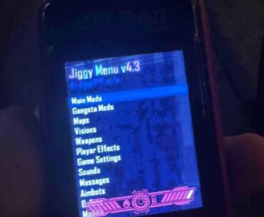 Jiggy menu v4.3 on vape [bo2]