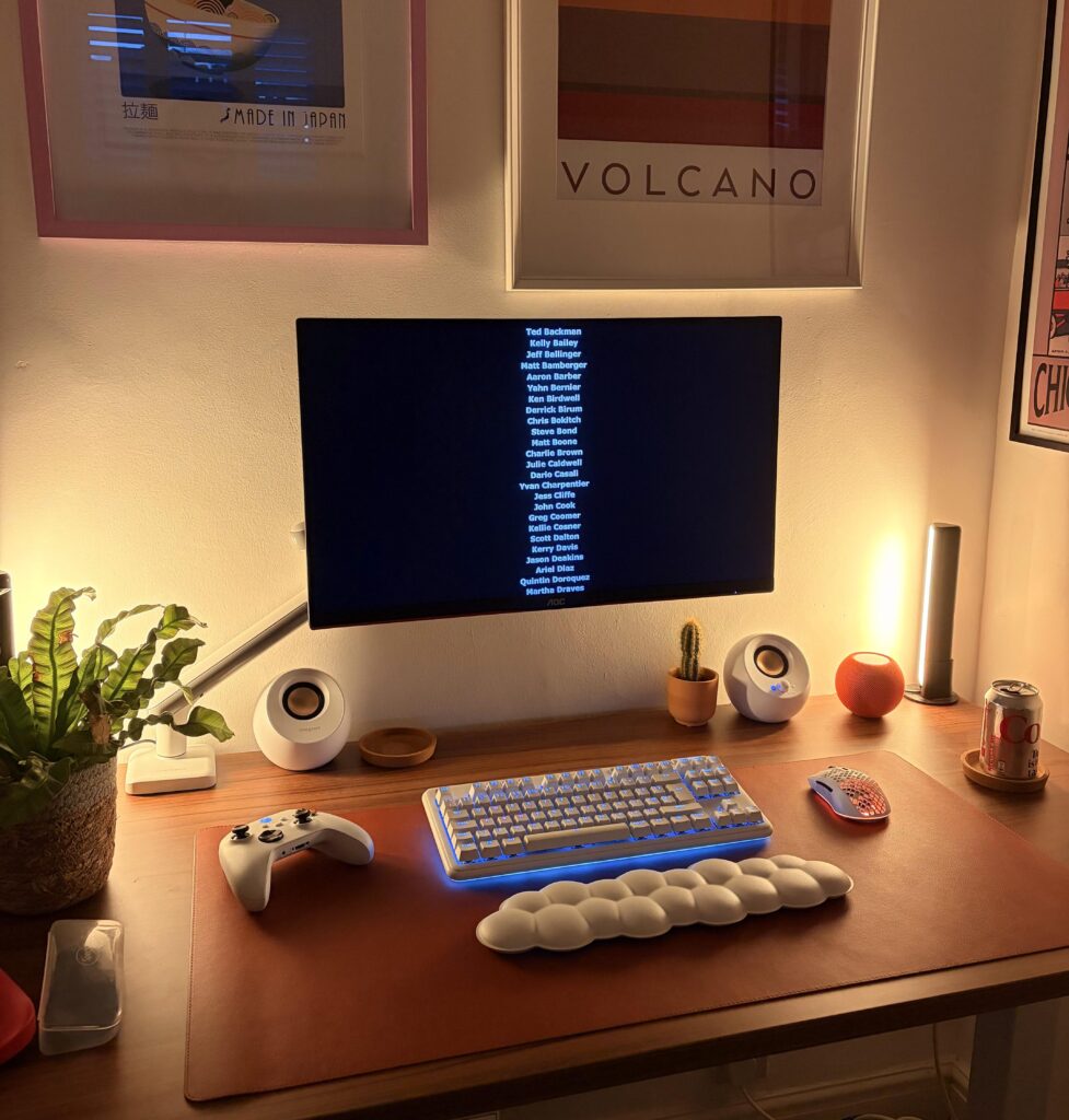 Rolled credits on Half Life 2 for the first time…