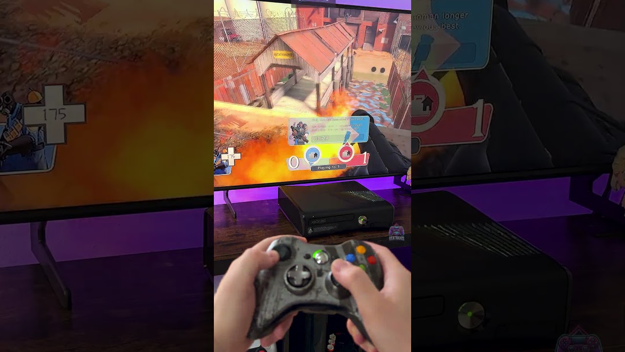 Team Fortress 2 on the Xbox 360 (part of The Orange Box) Team Fortress 2 on the Xbox 360 (part of The Orange Box)