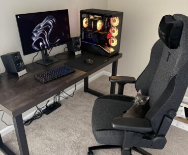 I’m looking to tidy up cables without a cable tray and enhance my setup. What do you recommend?