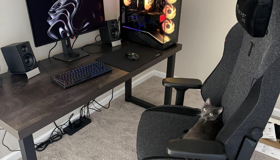 I’m looking to tidy up cables without a cable tray and enhance my setup. What do you recommend?