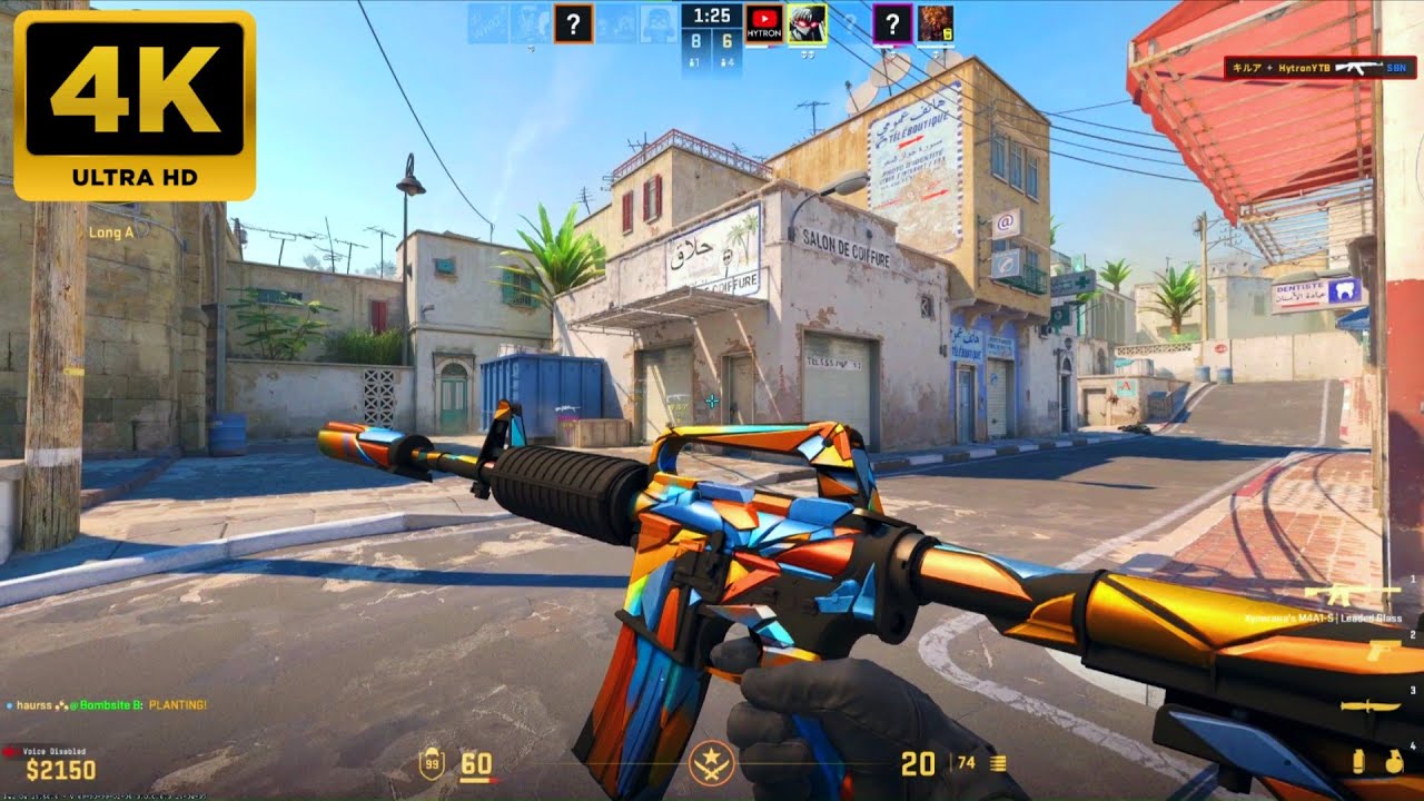 Counter Strike 2 Best Gameplay 4K (No Commentary) Counter Strike 2 Best Gameplay 4K (No Commentary)