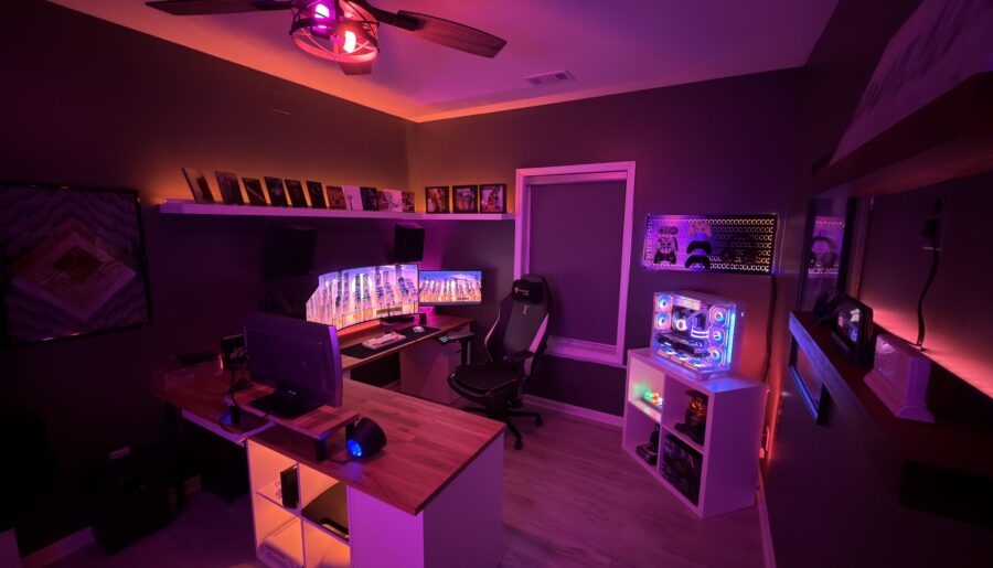 New Office Gaming/Work Battlestation