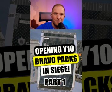 Opening Year 10 Bravo packs! #r6siege #rainbow6siege #rainbowsixsiege