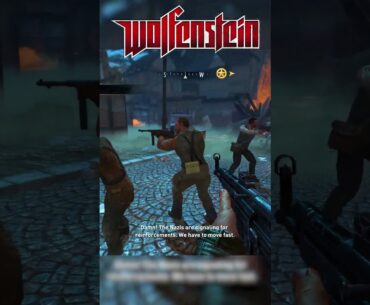 the signal was a sign #wolfenstein  #ww2  #gaming   #shorts #short