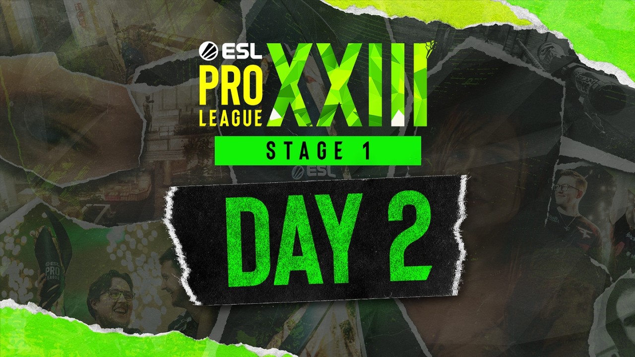 ESL Pro League Season 23 – Day 2 – Stream B ESL Pro League Season 23 - Day 2 - Stream B