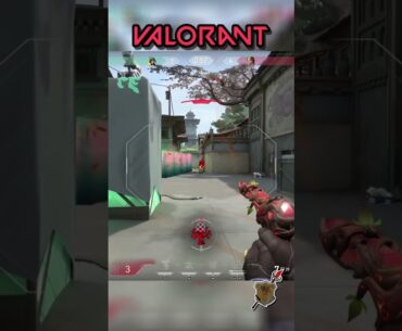 FOOT SHOT ! | VALORANT | #shorts #valorant #valorantclips
