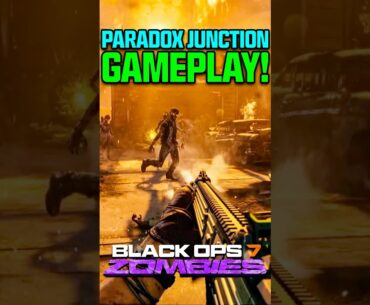 FIRST Black Ops 7 Zombies "Paradox Junction" Gameplay!