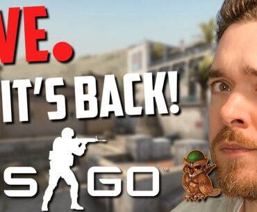 CS:GO Is Back! Playing Some Matches