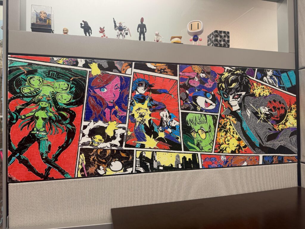 Persona 5 White Board Art