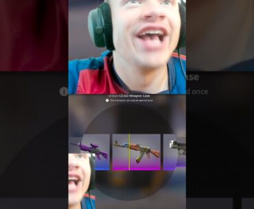 JYNXZI unboxes a RARE cs2 ak skin