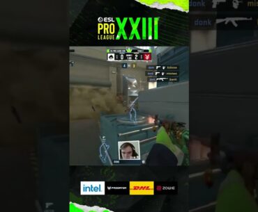 UNSTOPPABLE donk 4K FORCE ROUND #esl #epl #cs #cs2