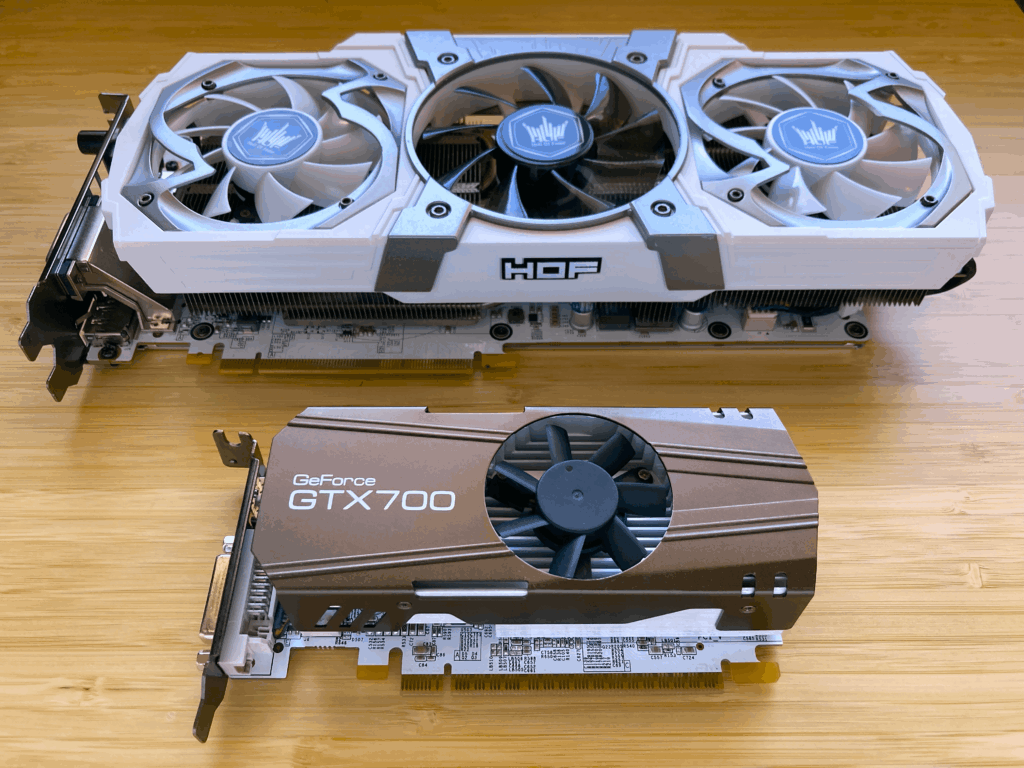 *Insert size joke here* | GTX 980 HOF and a GTX 750 Ti OC White LP from GALAX
