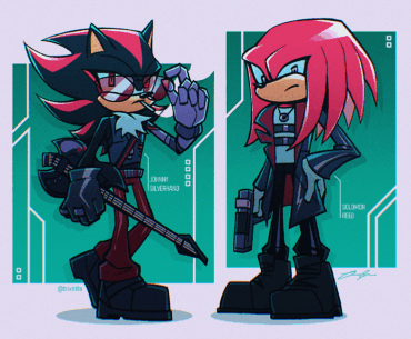 Cyberpunk x Hedgehogs [OC]