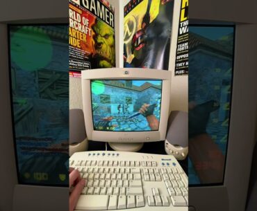 The original Mirage! CS 1.3 gameplay on my old PC #counterstrike #cs2 #retrocomputer #cs