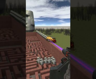 Moai invaded the maze #shorts