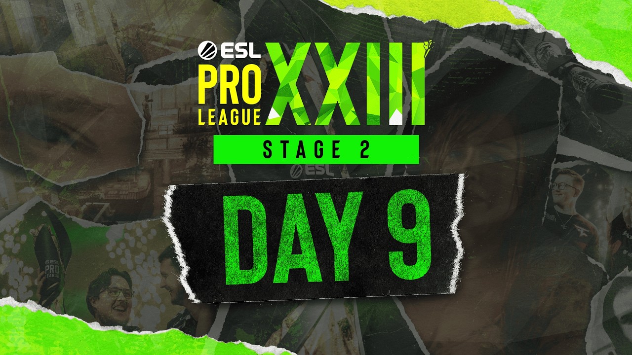 ESL Pro League Season 23 – Day 9 – Stream B ESL Pro League Season 23 - Day 9 - Stream B