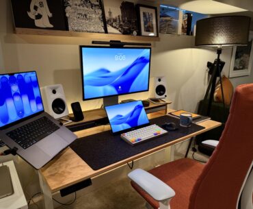 My desk is getting a little cramped. Should I get a bigger desk?