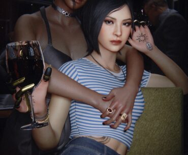 Ada Wong with Panam Palmer