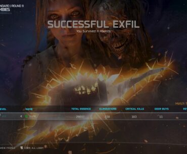 New exfil screen for paradox junction
