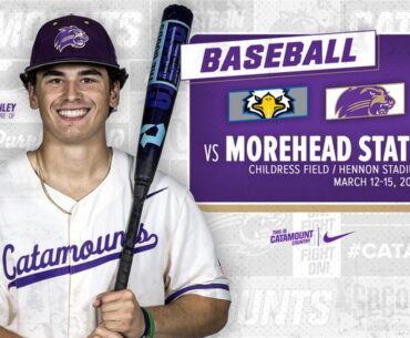 Baseball Opens 8-Game Homestand; Hosts Morehead State
