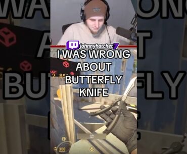 I bought a butterfly knife after this