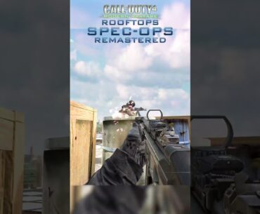 get on that rooftop  #callofduty #cod4 #specops #remastered   #nostalgia #gaming #short