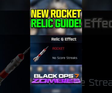 How To Unlock Rocket Relic in Paradox Junction Cursed Mode! (Black Ops 7 Zombies)