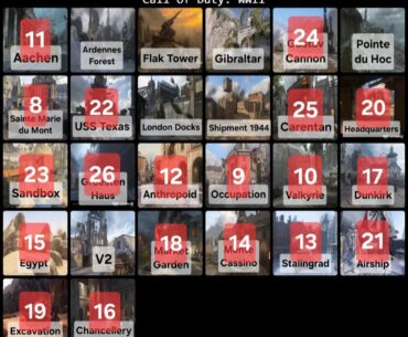 Round 19! Sainte Marie du Mont has been voted out. Top comment decides the next map to be eliminated.