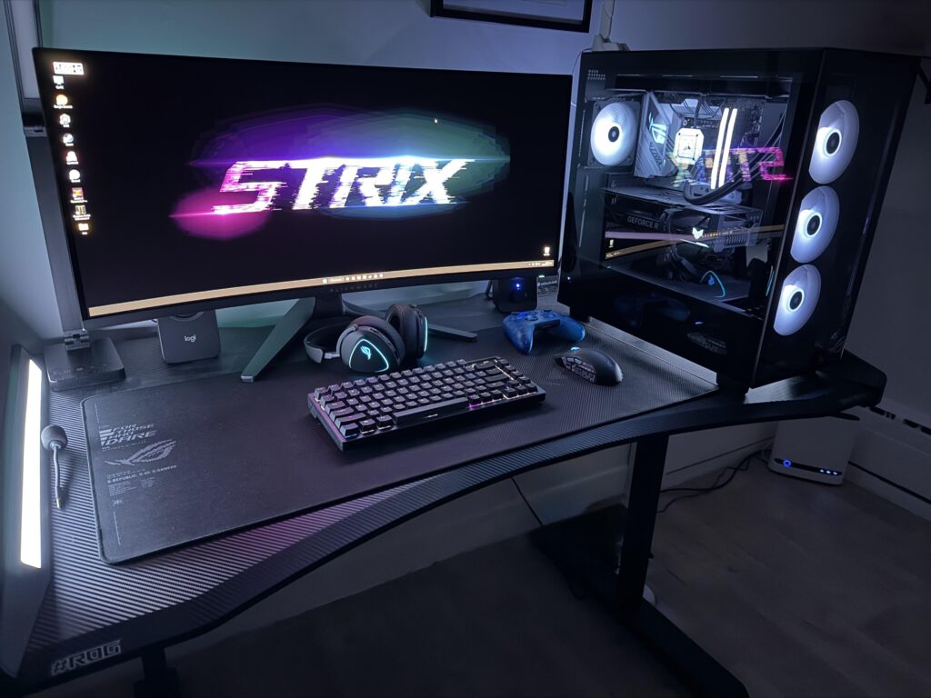 My current gaming setup