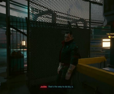 Its my first time playing thanks to Game Pass and Jackie nearly got hit by my car lmao