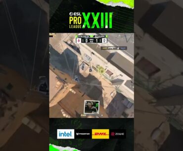 lauNX LANDS A BIG DONK and deletes THREE with one HE grenade #esl #epl #cs #cs2