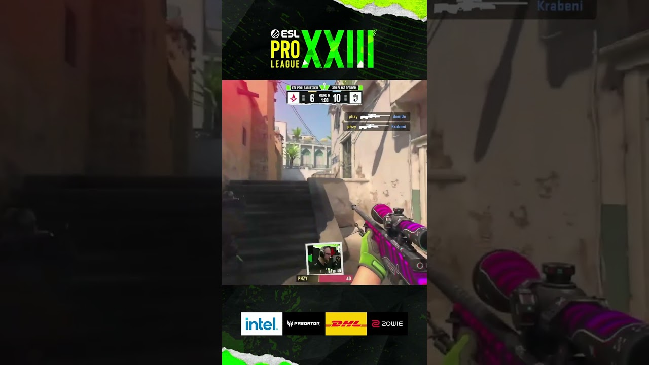 phzy AGGRESSIVELY PUSHES SHORT with the AWP and catches everyone off guard #esl #epl #cs #cs2 phzy AGGRESSIVELY PUSHES SHORT with the AWP and catches everyone off guard #esl #epl #cs #cs2