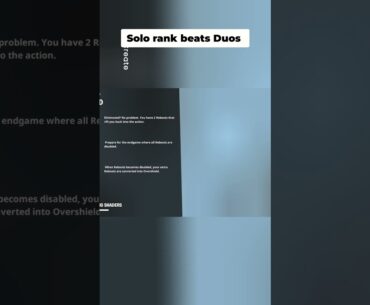 Solo vs  Duos  Why Your Rank SKYROCKETS in Solo Mode!