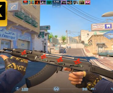 Counter Strike 2 -  Dust 2 - Full Gameplay