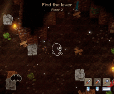 I’m a solo university student who spent the last 1.5 years making a mining game inspired caves in Stardew Valley. Here’s some clips from it, its called Voidloop! Does the art style look appealing?